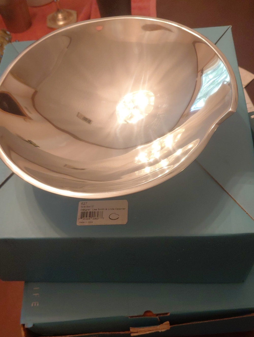 Nambe Spiral Bowl . 10 Inch Made From Nambemetal Alloy